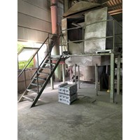 Tilting crucible furnace HINDENLANG, aluminium, gaz heated, 800 kg
